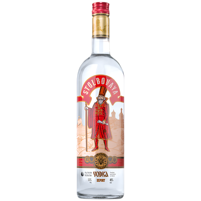 STOLBOVAYA Vodka From Russia 1L