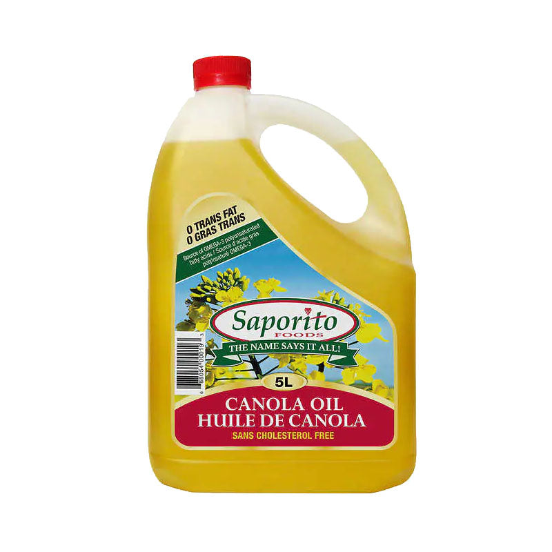 Saporito Canola Oil, 5 L  Costco