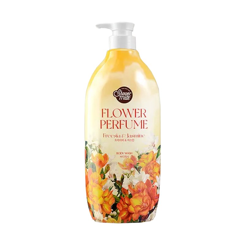 Shower Mate Flower Perfume Freesia & Jasmine Body Wash 900g