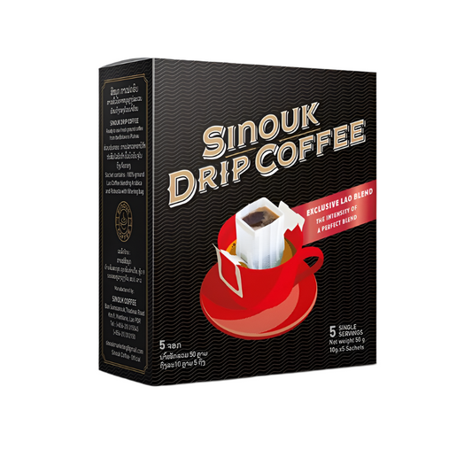 Sinouk Drip Coffee Exclusive Lao Blend 10g x 5Sachets 50g