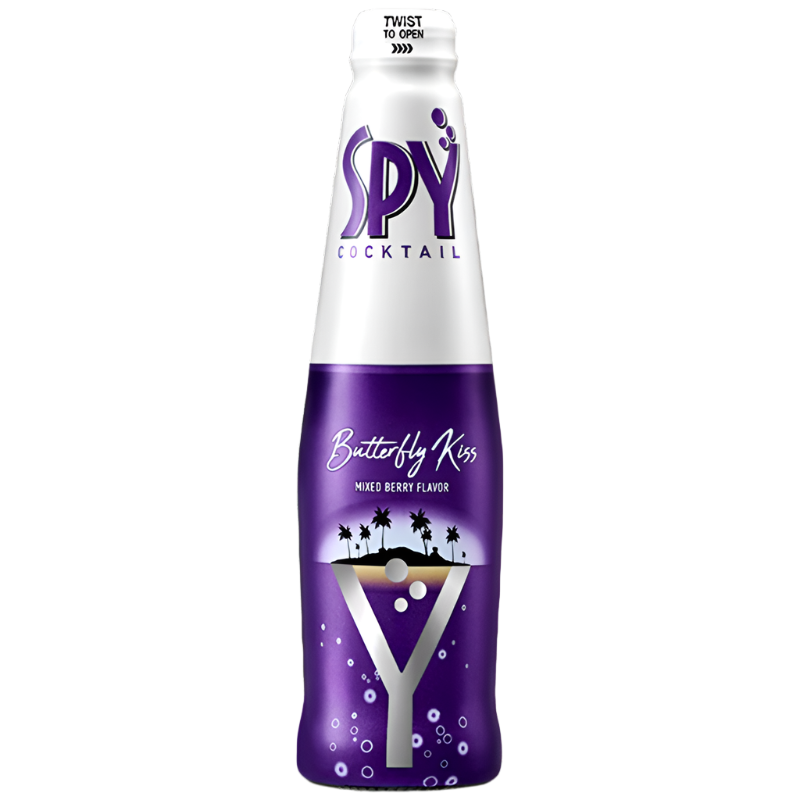 Spy Cocktail Butterfly Kiss Mixed Berry Flavor Size 275ml