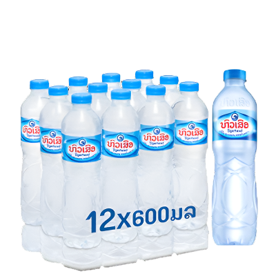 ດື່ມຫົວເສືອ 600ml ແພັກ 12 ຕຸກ