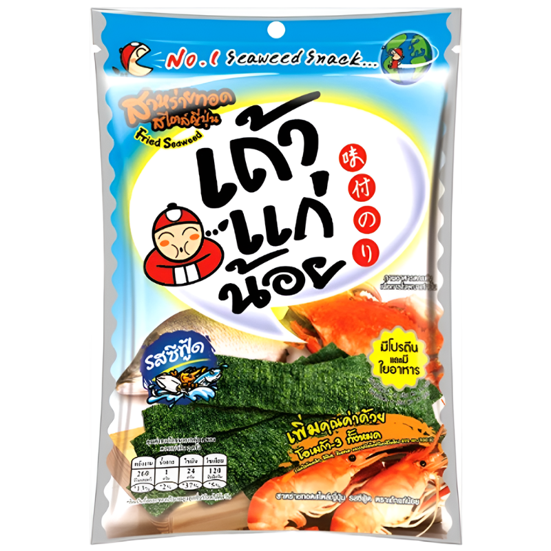 Tao kae noi Crspy Seaweed Seafood Flavour Size 32g