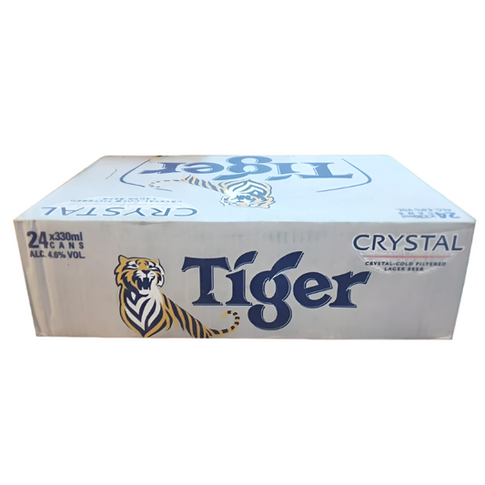 Tiger Crystal Cans 330ml x 24Cans