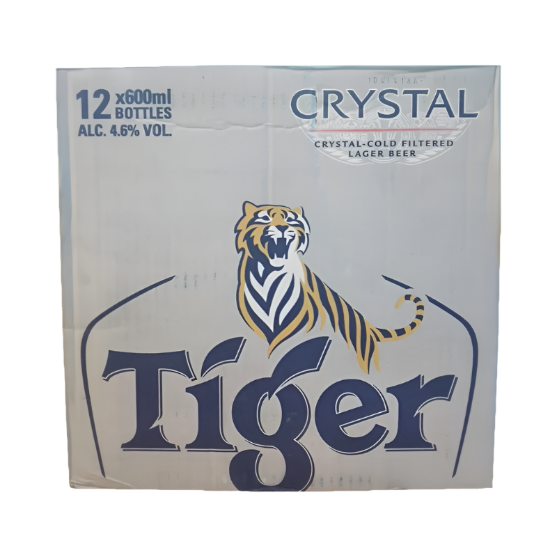 Tiger Crystal Quart 600ml x 12Bottles