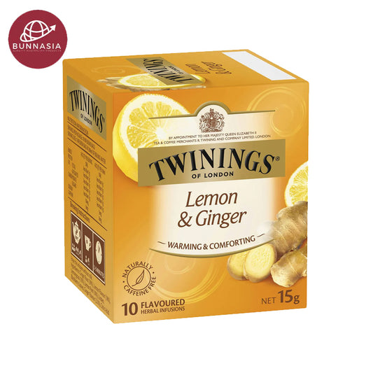 Twinings Lemon & Ginger (10pk) 15g