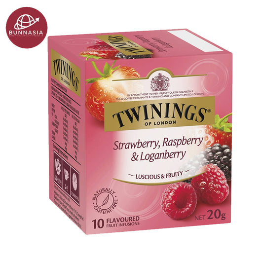 Twinings Strawberry, Raspberry & Loganberry (10pk) 20g