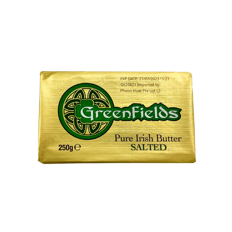 GREEN FIELDS BUTTER SALTED 250g