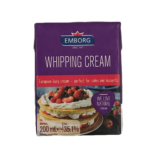 Emborg Whipping Cream 200ml