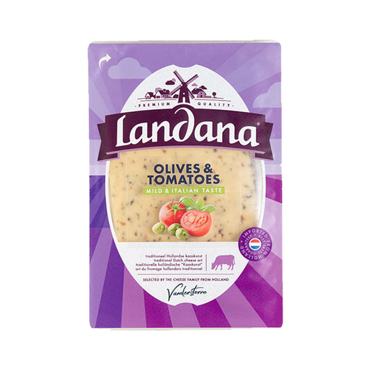 Landana olives & Tomatoes Mild and Italian taste 150g