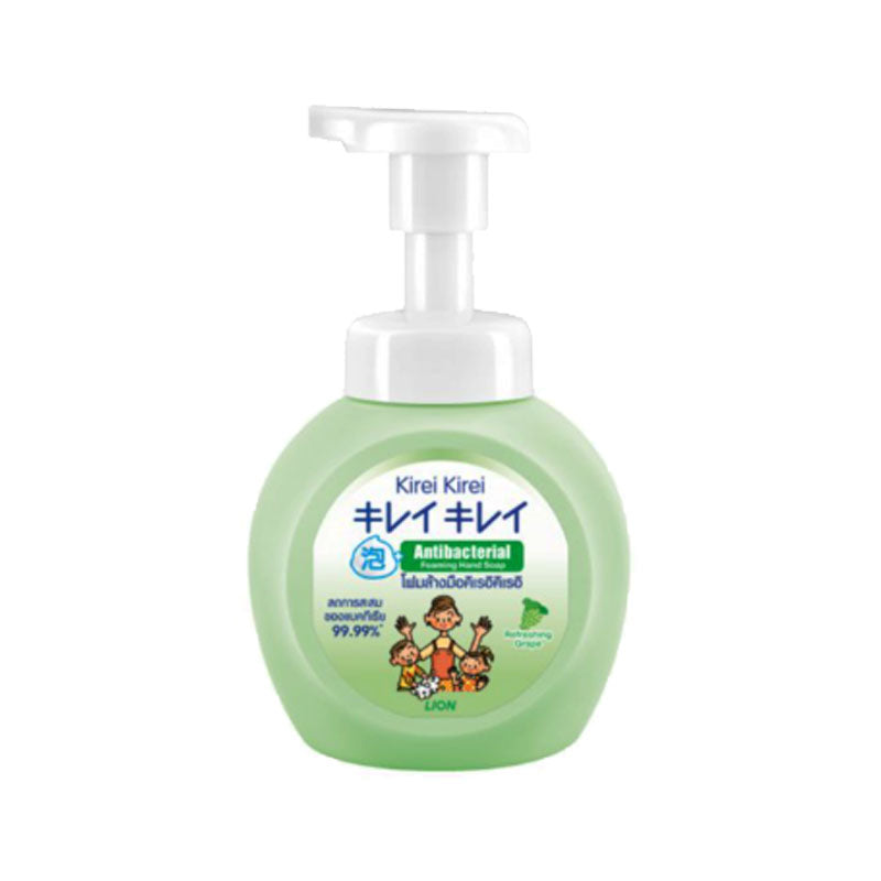 KIREI KIREI Kirei Kirei hand washing foam, refreshing grape scent, REFRESHING GRAPE 250 ml.