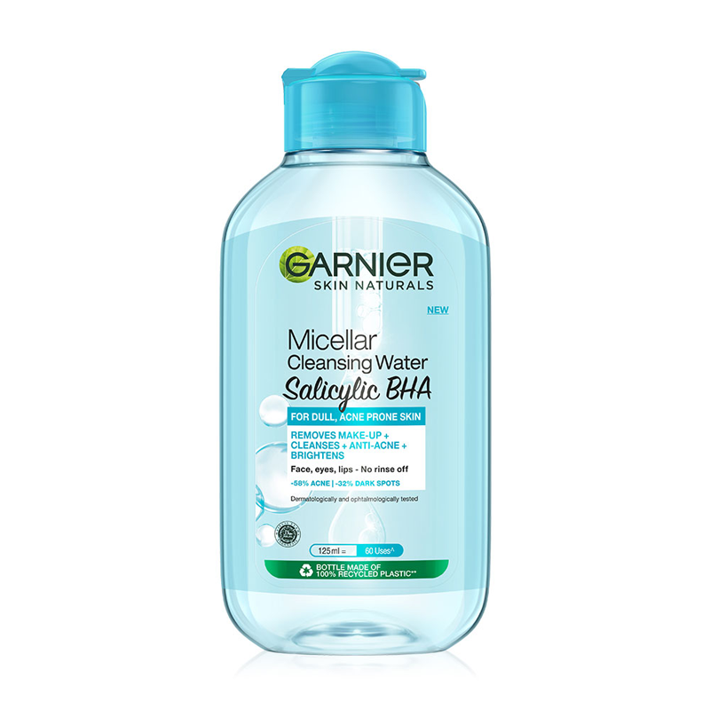 GARNIER Skin Naturals Micellar Cleansing Water Salicylic BHA 125ml