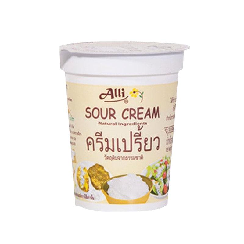 Alli Sour Cream Set In Cup Natural Ingredients 145g