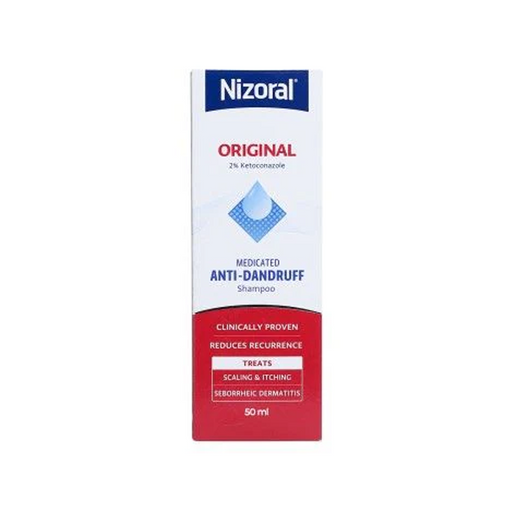 Nizoral Original 2% Ketoconazole Medicated Anti-Dandruff Shampoo 50ml