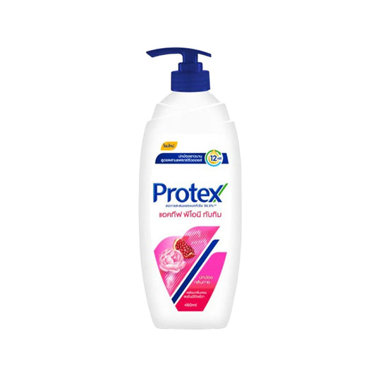 Protex Shower Cream Perfume Peony & Pomegranate Formula Size 450ml