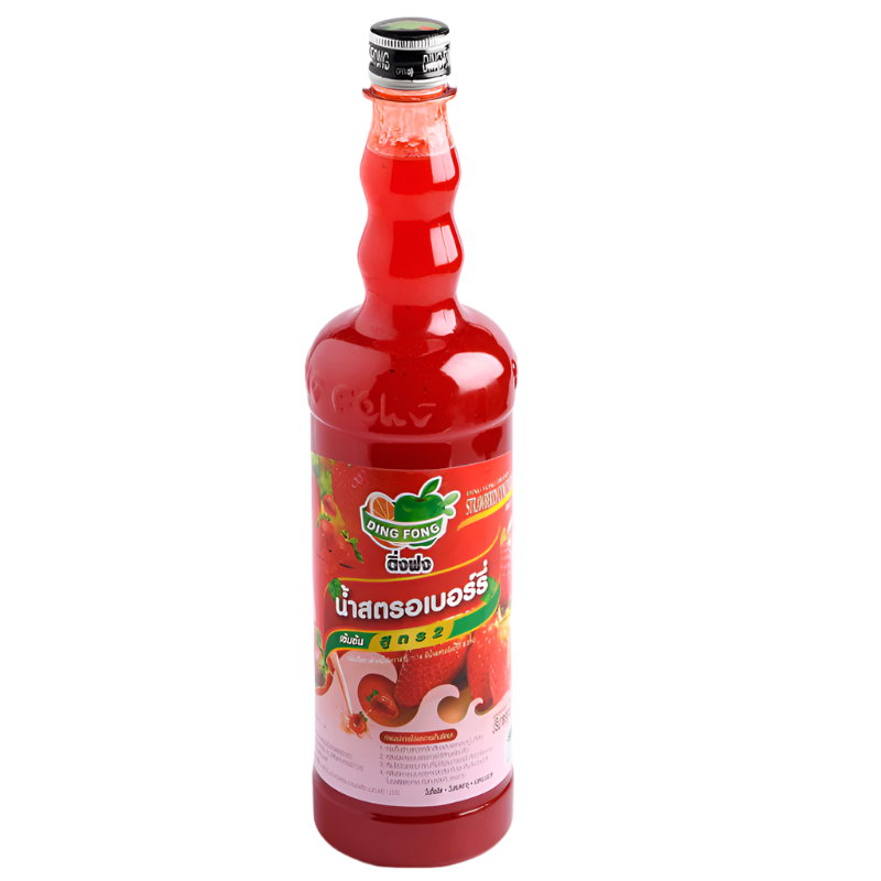 Siro Ding Fong Strawberry  juice 775ml