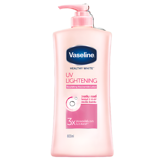 ໂລຊັ່ນ Vaseline Healthy White UV Lightening Nourishing Niacinamide Lotion Size 600ml