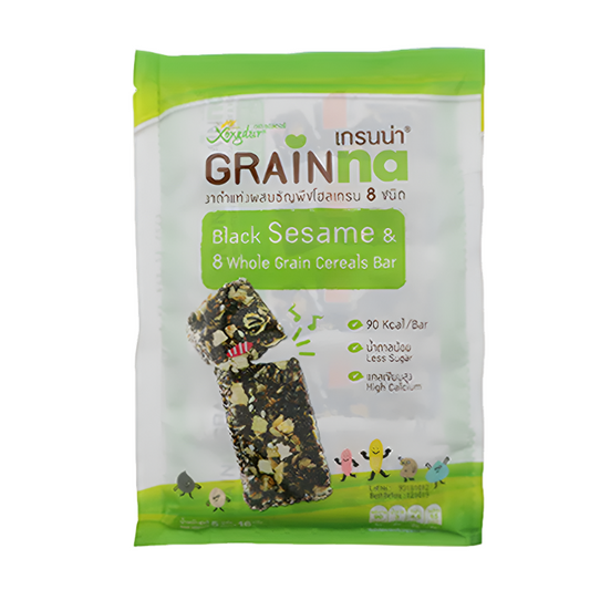 Xongdur Grainna Black Sesame & 8Whole Grain Careals Bar 16g