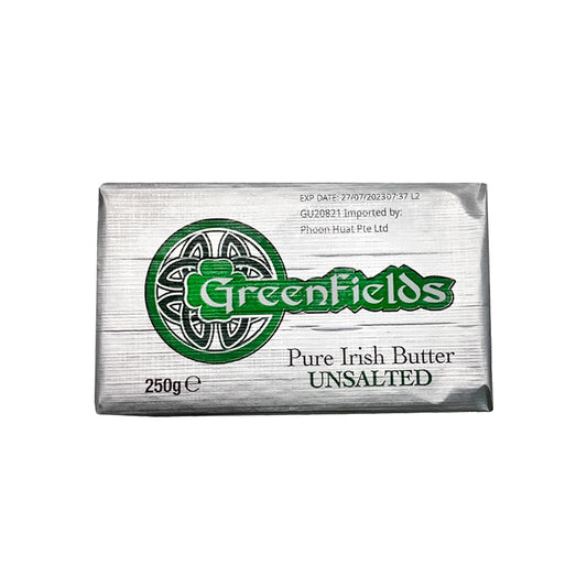 GREEN FIELDS BUTTER UNSALTED 250G