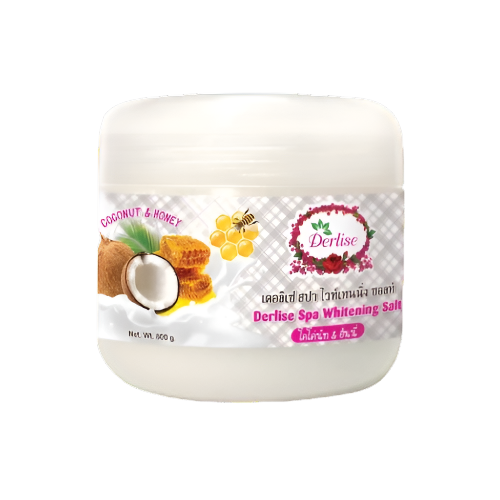 Derlise Spa Whitening Salt Coconut &amp; Honey 800g