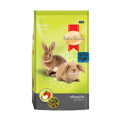 ອາຫານກະຕ່າຍ Rabbit Smartheart 3 kg Apple