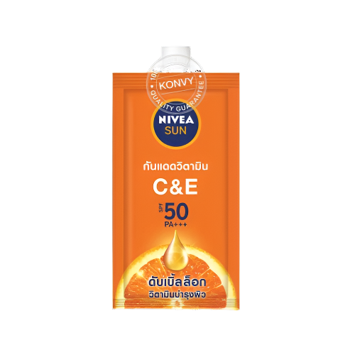 Nivea Sun SPF 50 PA+++ ວິຕາມິນ C&amp;E 7ml