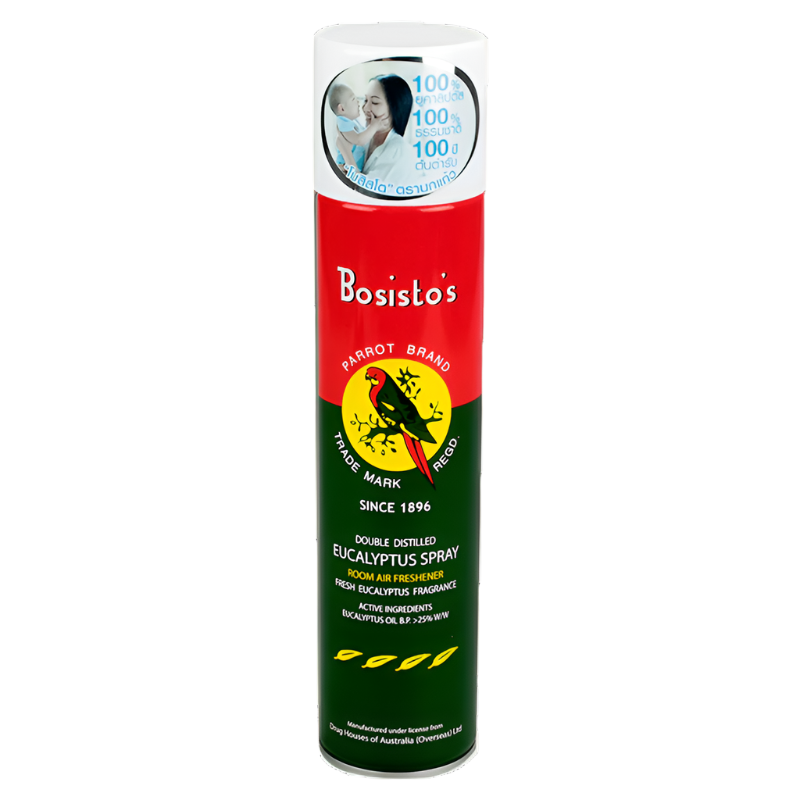 Bosistos Parrot Brand eucalyptus Spray Size 300ml