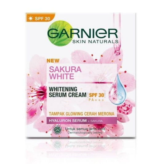 Garnier Sakura White Whitening Serum Cream SPF30 50ml