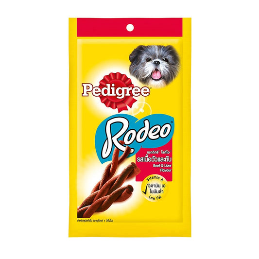 Pedigree  Rodeo Beef and Liver Dog Treats (90g)