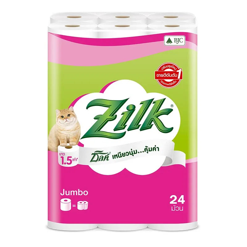 Zilk Jumbo Toilet Paper x 24 Rolls