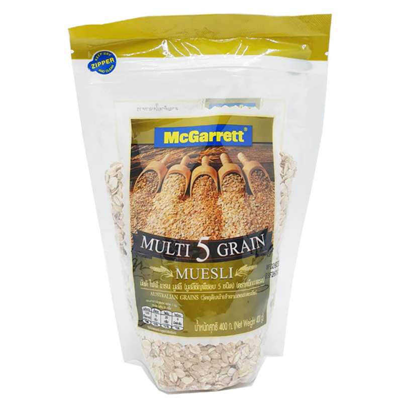 MCGARRETT MULTI 5 GRAIN MUESLI 400g