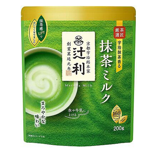 Matcha Milk green tea milk powder Tsujiri soft flavor 200g