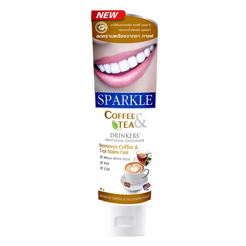 Sparkle Coffee and Tea Drinkers Whitening Toothpaste 100g