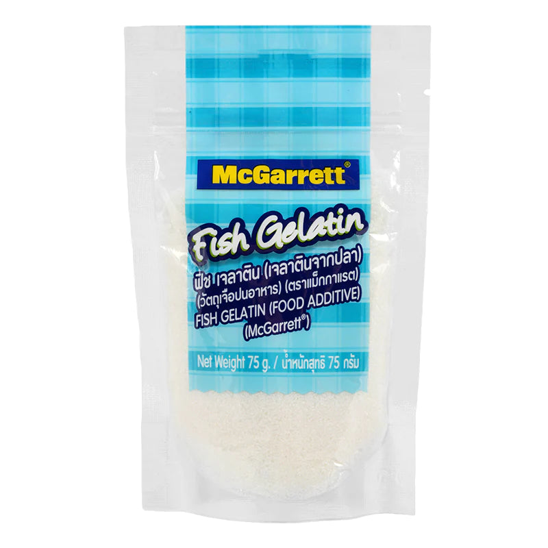 McGarrett Fish Gelatine Powder Food Additive Gelling Agent 75 g