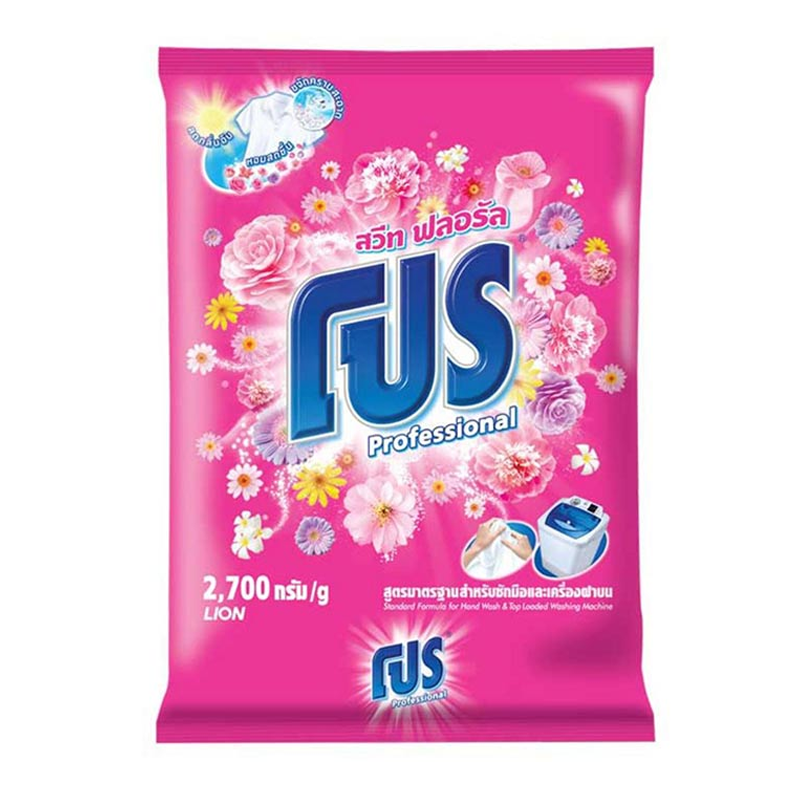 Pro Detergent Sweet Floral 2700g.