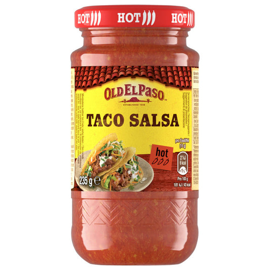 OLD EL PASO TACO SAUCE  200G  (Hot)