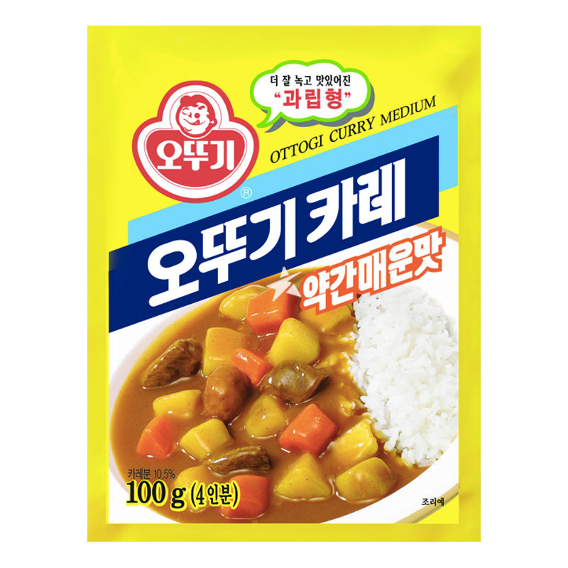 Ottogi Curry Powder Meduim 100g