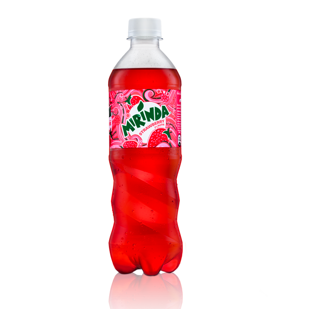 Mirinda Strawberry Flavour Medium Bottle 480ml