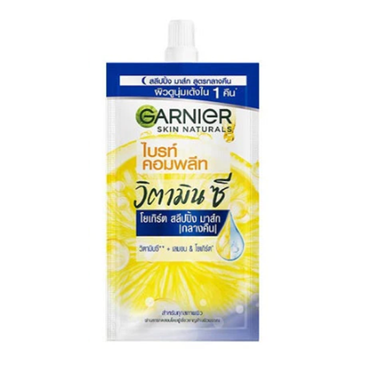 Garnier Bright Complete Vitamin C Yoghurt Sleeping Mask Night 7ml