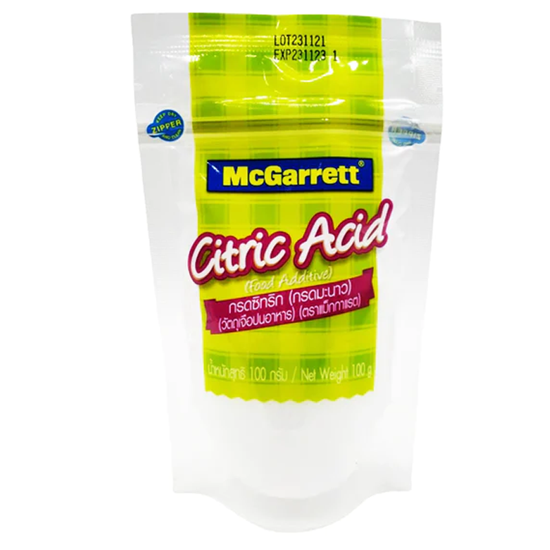 Mcgarrett Citric acid 100g