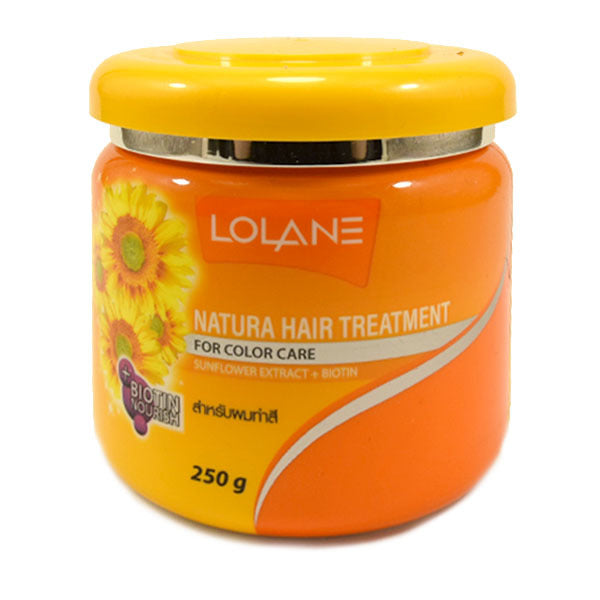 Lolane Natura Hair Treatment Nourishing Color Care Oil Sunflower Extracts 250g