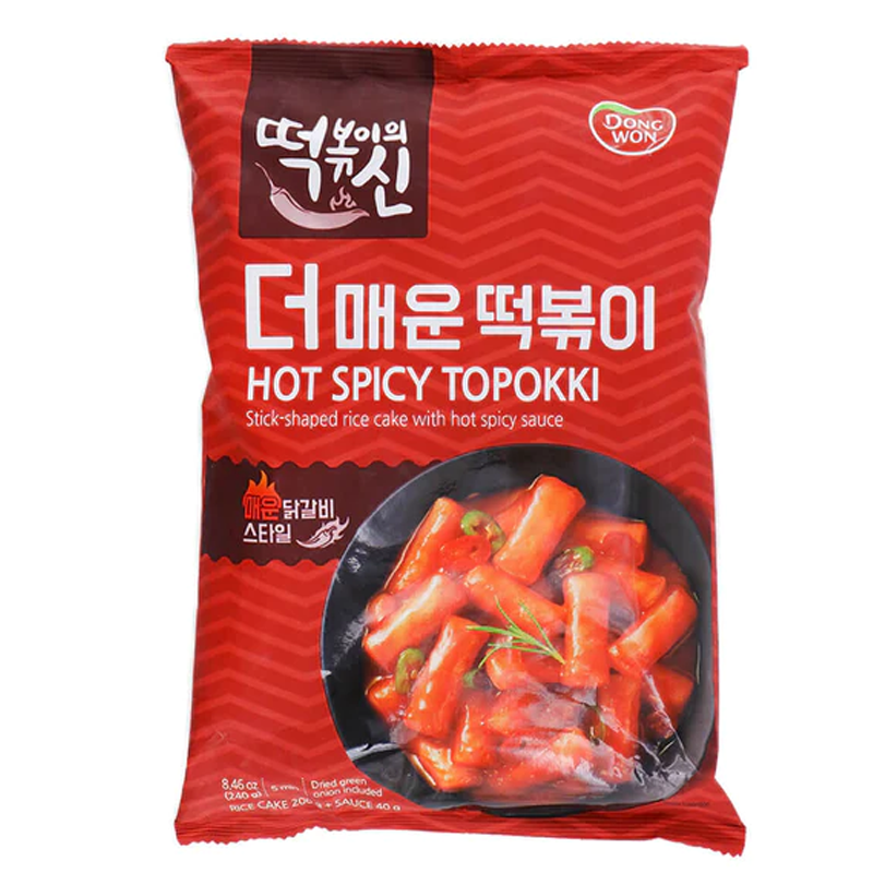 Dongwon Hot Spicy Topokki 240g