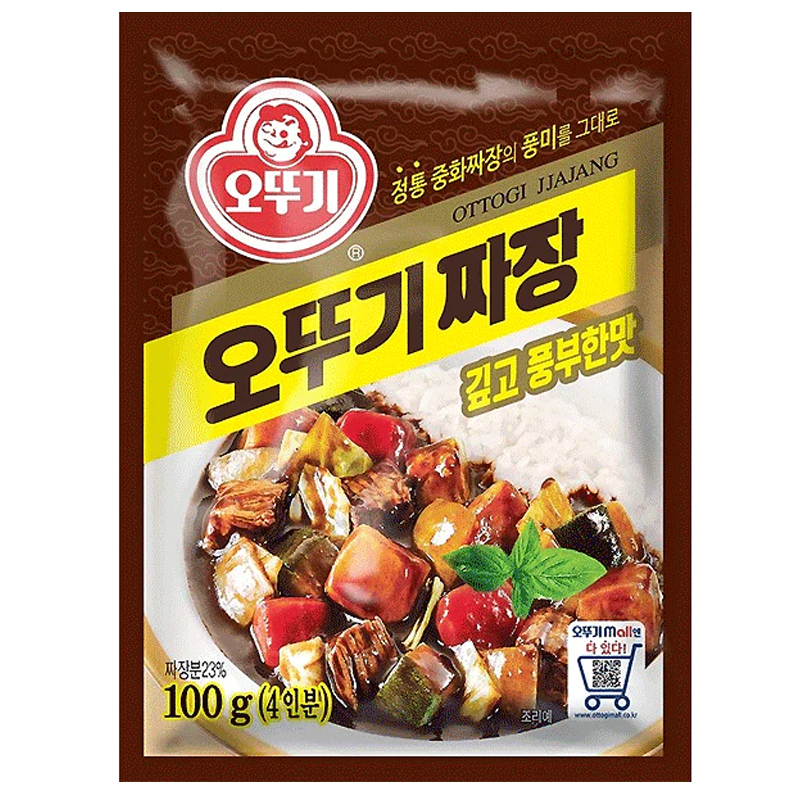 Ottogi Black Bean Jjajang Powder 100g