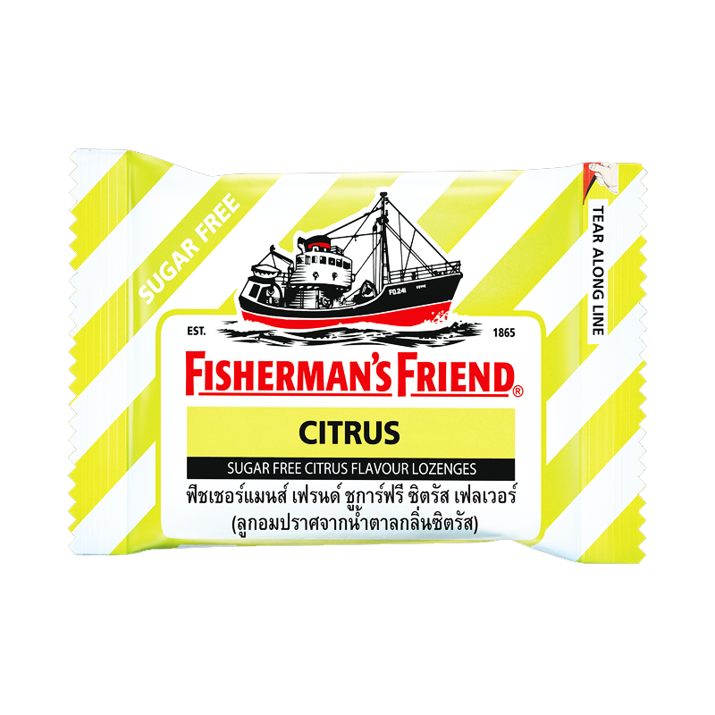 Fisherman’s Friend  Sugar Free Citrus Flavour Lozenges 25g