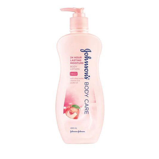 Johnson Moisture 24Hr body Lotion with shea butter vitamin E & Jojoba oil  400ml.