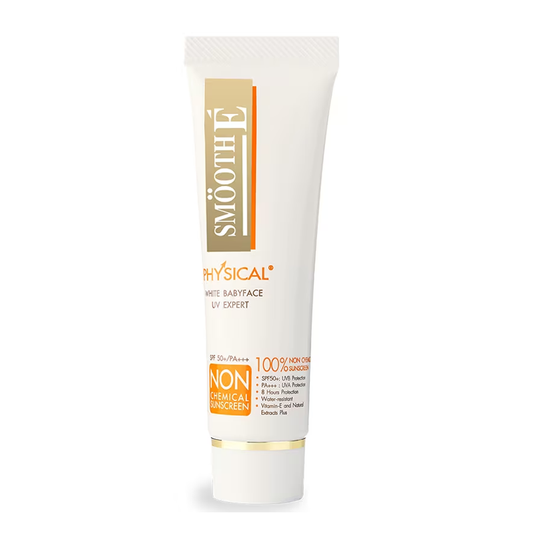 Smooth E Physical Sunscreen SPF52 ຄີມ 15g.