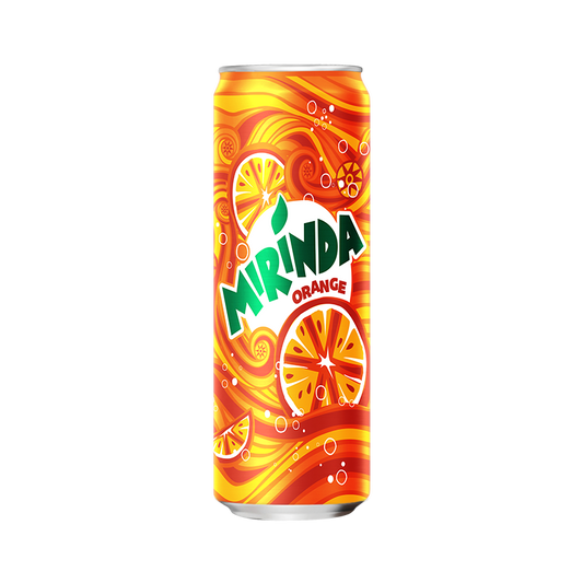 Mirinda Orange 320ml can CHILLED