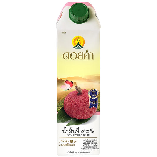 Doikham Lychee Juice 98percent 1000ml