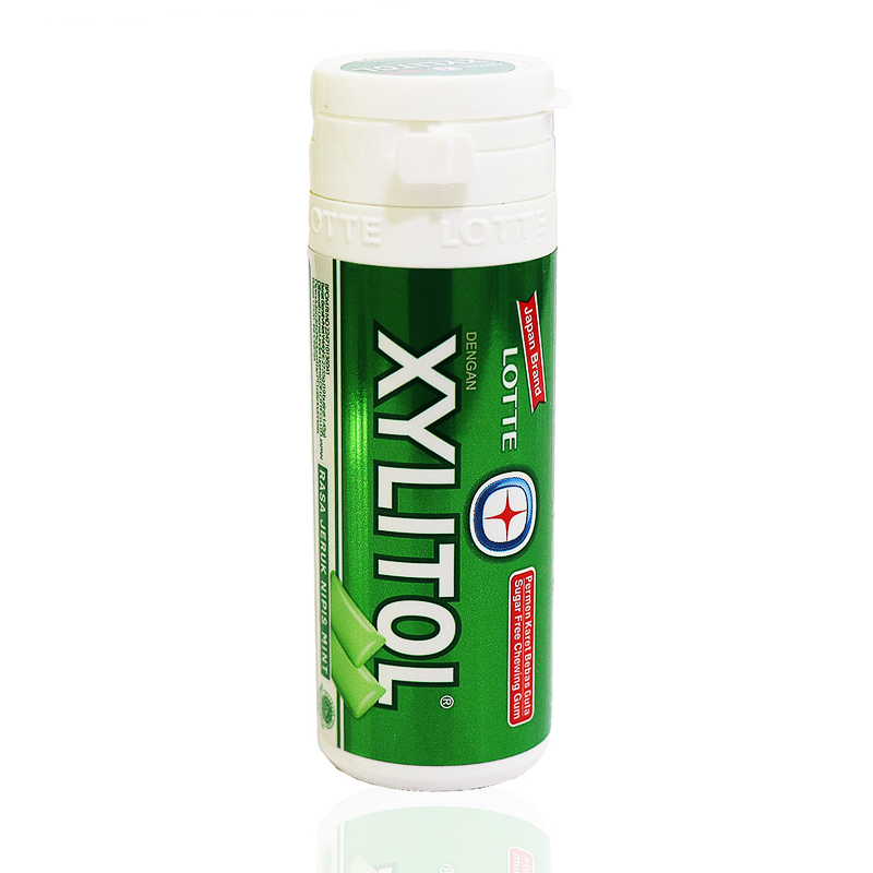 Lotte Xylitol ນ້ໍາຕານ Gum Lime Mint 29g 