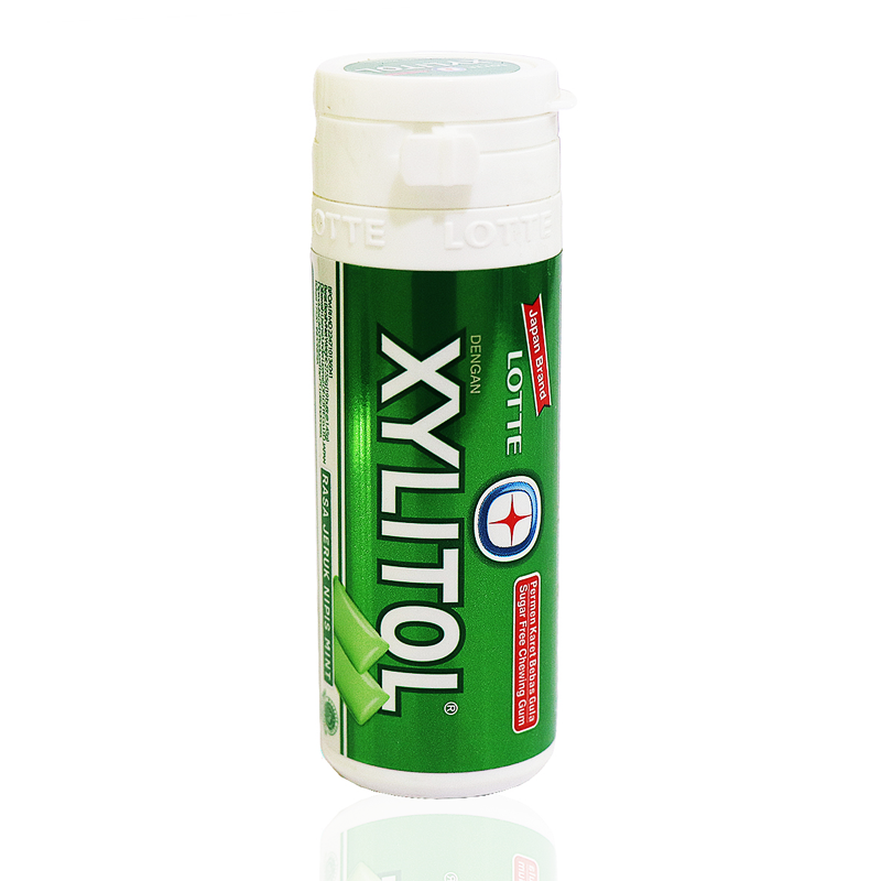 Buy Lotte Xylitol Chewing Gum (Lime Mint), 20 Ct Online in